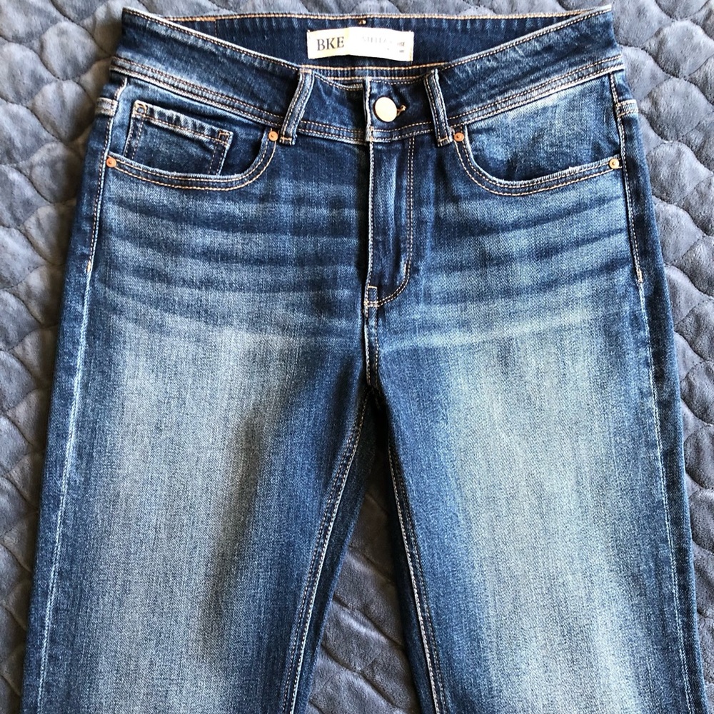 BKE Stella Mid rise Flare Jeans